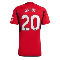Manchester United Diogo Dalot #20 Domaci Dres 2023-24 Kratak Rukav